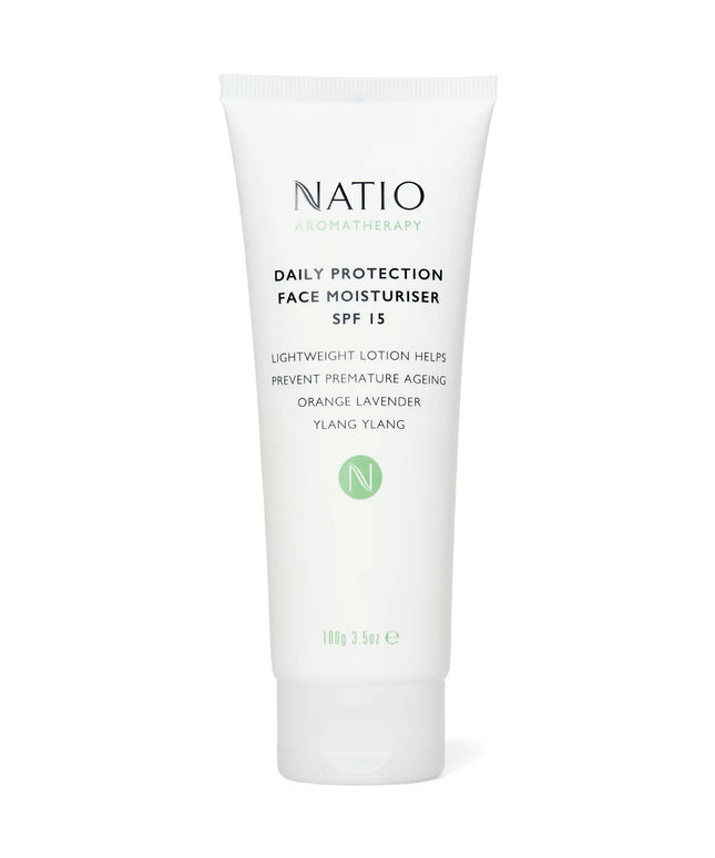 Natio Aromatherapy Daily Protection Face Moisturiser SPF 15 100g