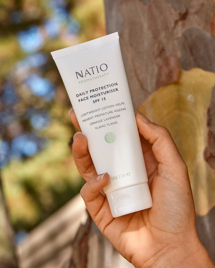 Natio Aromatherapy Daily Protection Face Moisturiser SPF 15 100g