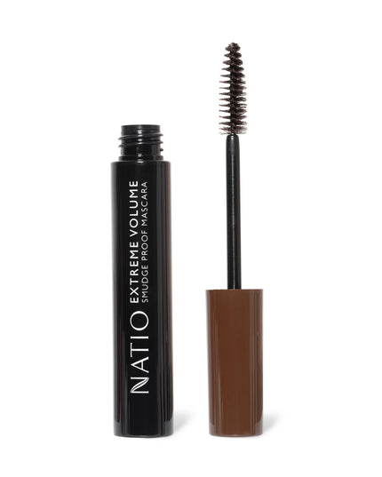 Natio Extreme Volume Smudge Proof Mascara Brown 9ml