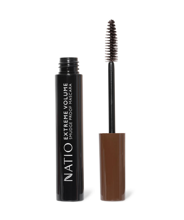 Natio Extreme Volume Smudge Proof Mascara Brown 9ml