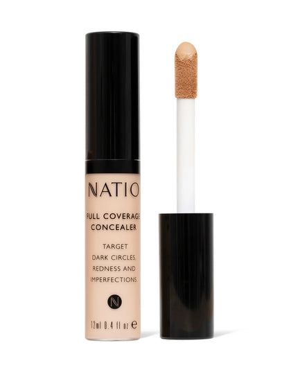 Natio Full Coverage Concealer Medium 12ml