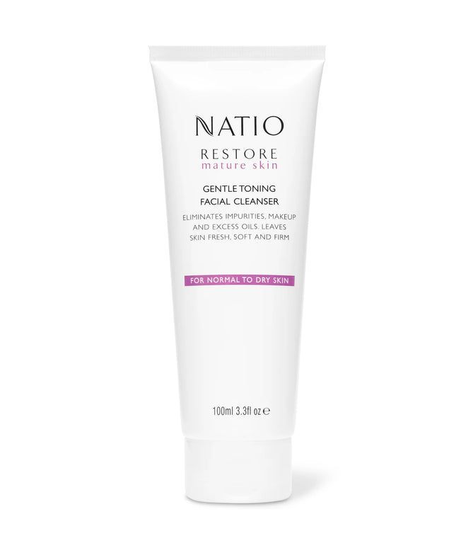 Natio Restore Gentle Toning Facial Cleanser 100ml