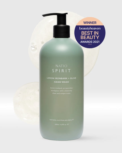 Natio Spirit Lemon Ironbark + Olive Hand Wash 500ml