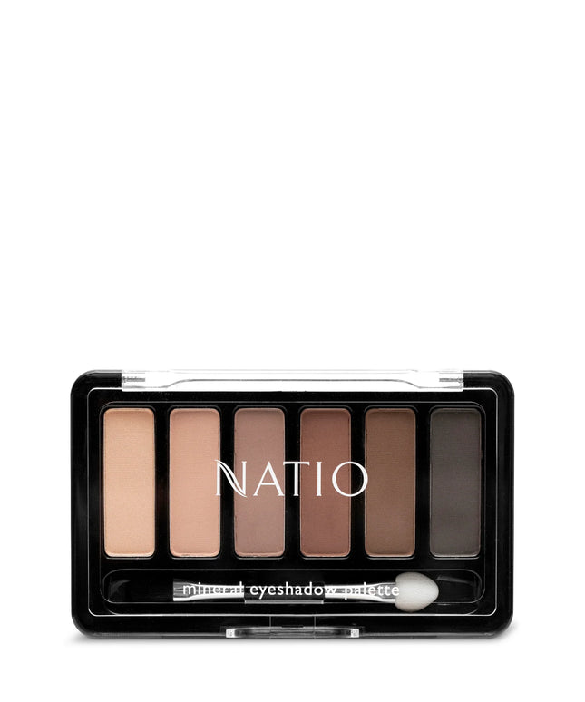 Natio Mineral Eyeshadow Palette Nudes 6g