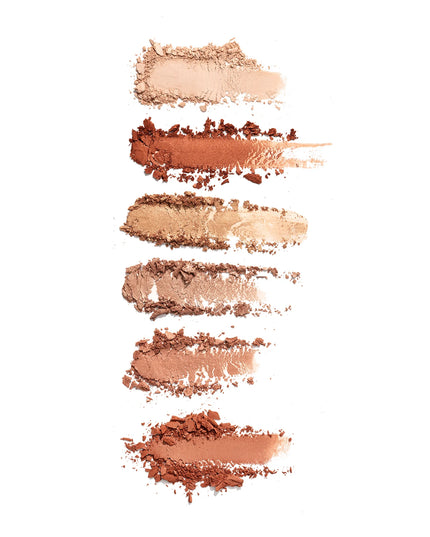 Natio Mineral Eyeshadow Palette Sunset 6g