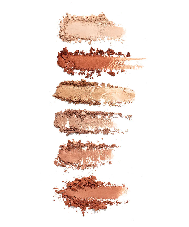Natio Mineral Eyeshadow Palette Sunset 6g