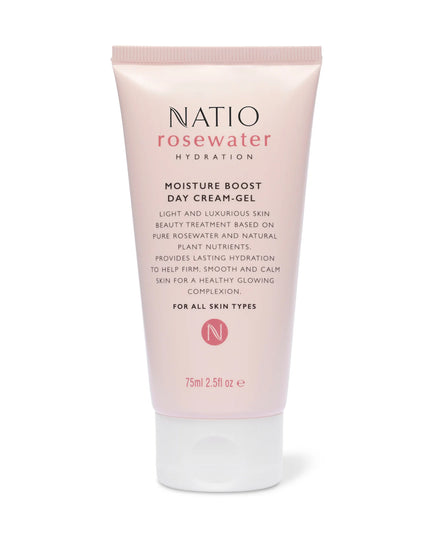 Natio Rosewater Hydration Moisture Boost Day Cream-Gel 75ml