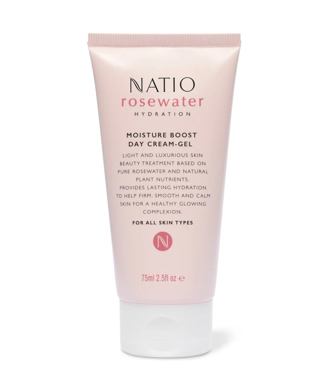 Natio Rosewater Hydration Moisture Boost Day Cream-Gel 75ml