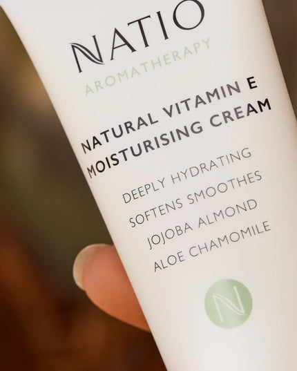 Natio Aromatherapy Natural Vitamin E Moisturising Cream 100ml