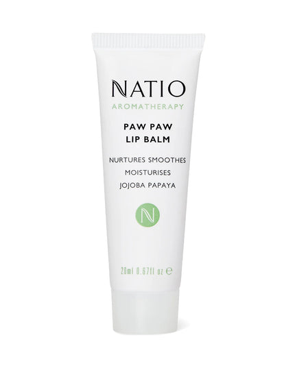 Natio Aromatherapy Paw Paw Lip Balm 20ml