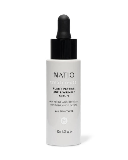 Natio Plant Peptide Line & Wrinkle Serum 30ml