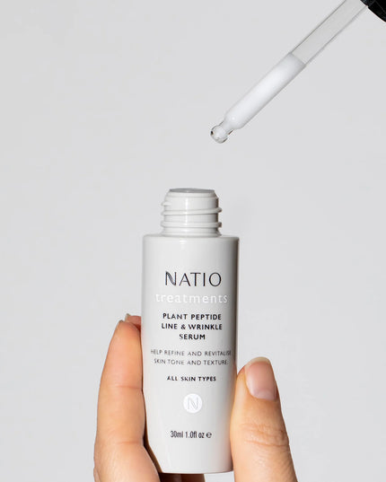 Natio Plant Peptide Line & Wrinkle Serum 30ml