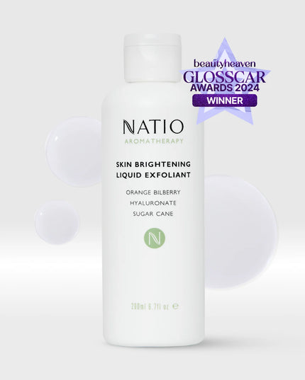 Natio Aromatherapy Skin Brightening Liquid Exfoliant 200ml
