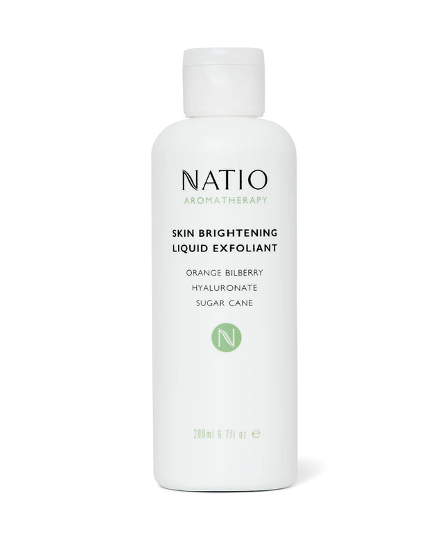 Natio Aromatherapy Skin Brightening Liquid Exfoliant 200ml
