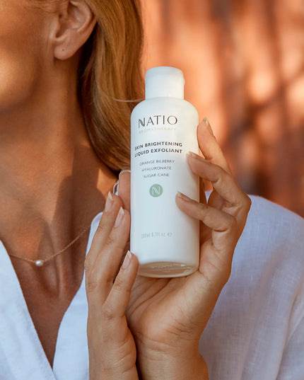Natio Aromatherapy Skin Brightening Liquid Exfoliant 200ml