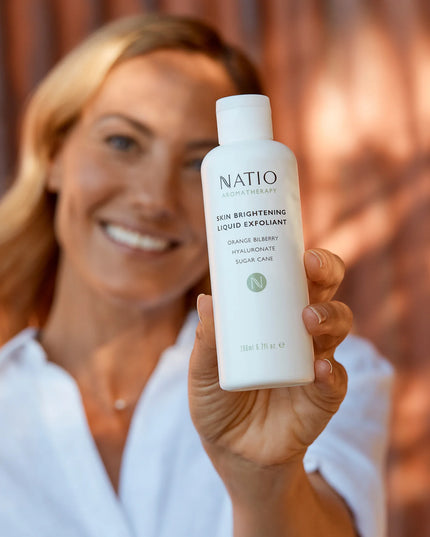 Natio Aromatherapy Skin Brightening Liquid Exfoliant 200ml