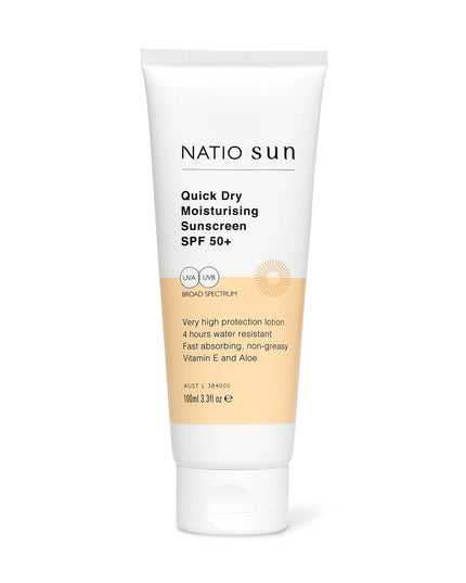 Quick Dry Moisturising Sunscreen SPF 50+ 100ml