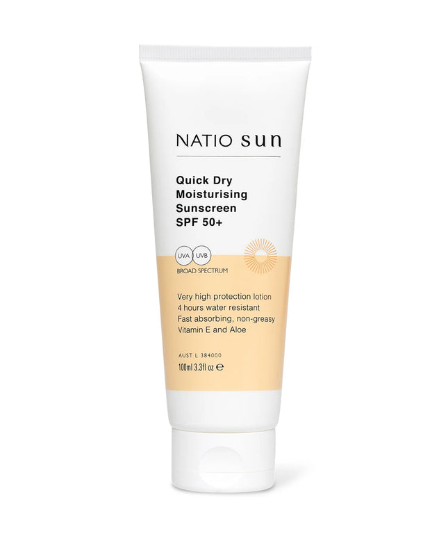 Quick Dry Moisturising Sunscreen SPF 50+ 100ml