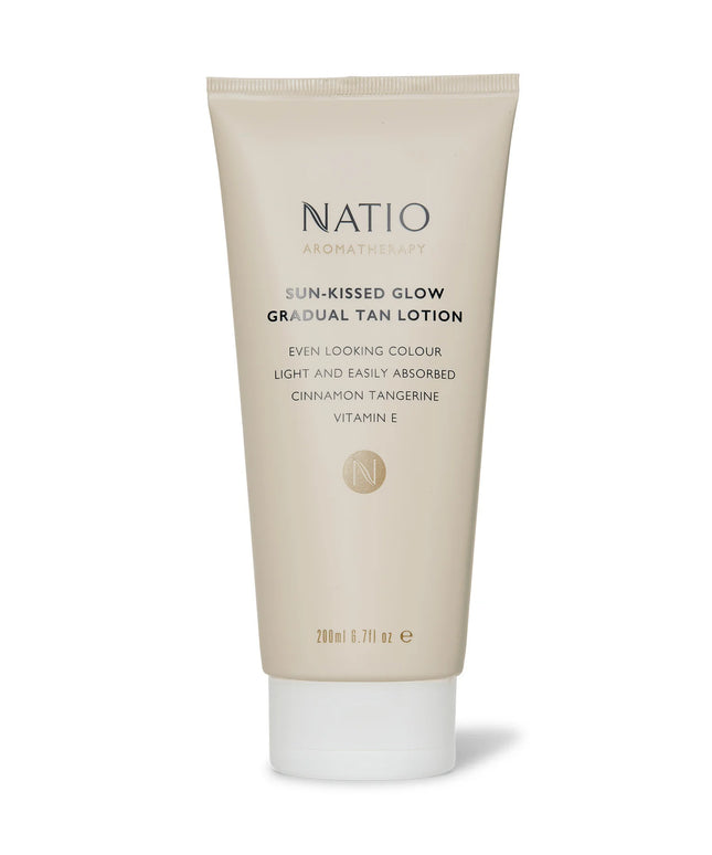 Natio Aromatherapy Sun-Kissed Glow Gradual Tan Lotion 200ml