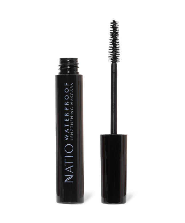 Natio Waterproof Lengthening Mascara Black 9ml