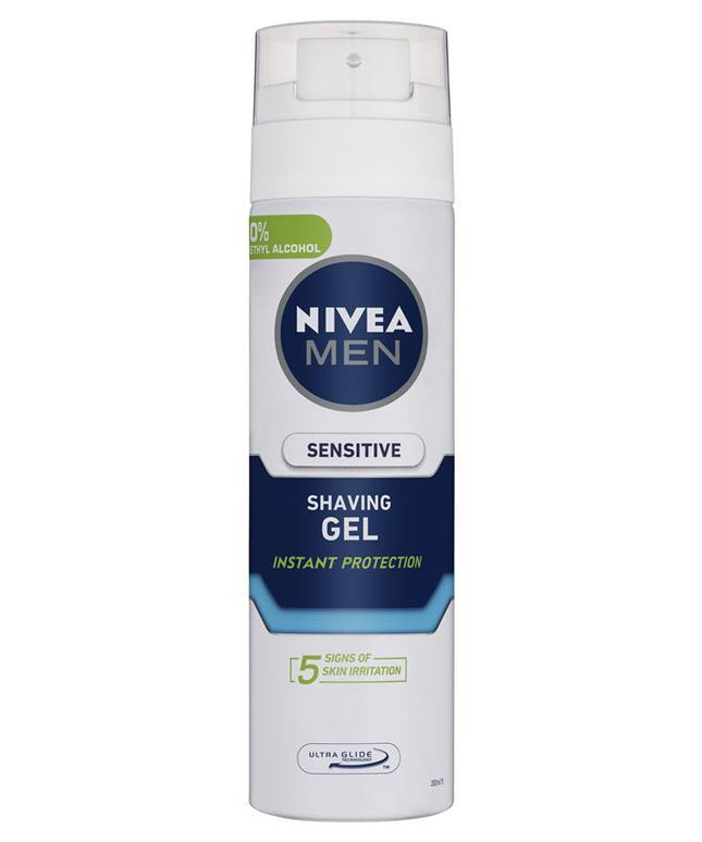 NIVEA MEN Sensitive Shaving Gel Instant Protection 200ml