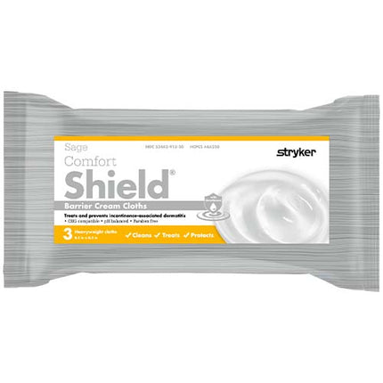 Comfort Shield Barrier Cream Cloths With Dimethicone - Pkt