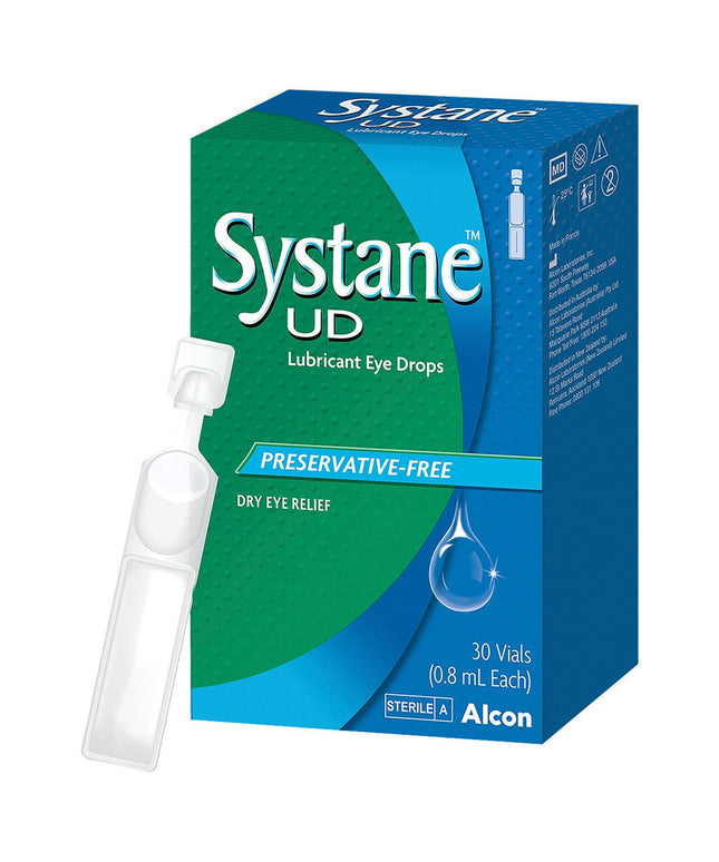 Systane Lubricant Eye Drops 0.8ml 30 Vials