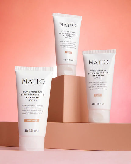 Natio Pure Mineral Skin Perfecting BB Cream SPF 15 Fair 50g