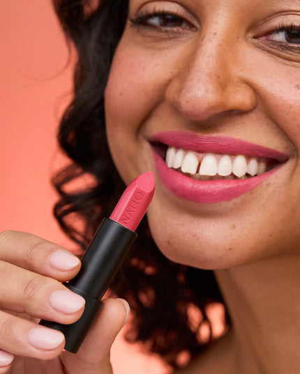 Natio Matte Lip Colour Rose 4g