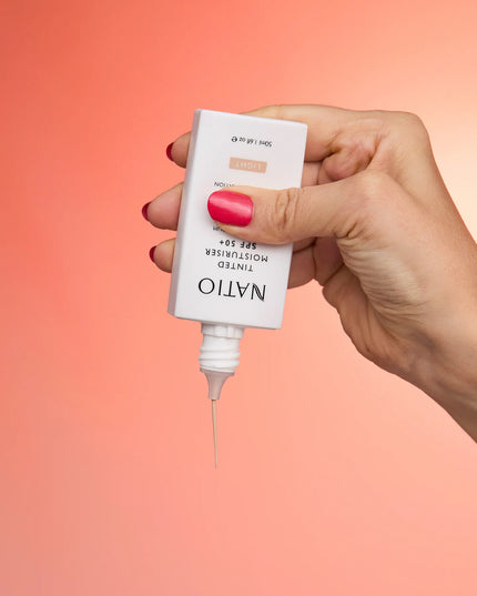 NATIO Tinted Moisturiser SPF50+ Light 50g