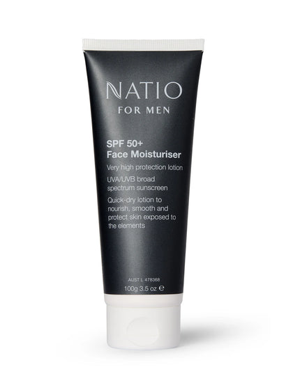 Natio SPF 50+ Face Moisturiser 100g