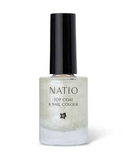 Natio Top Coat & Nail Colour Dazzle 10ml