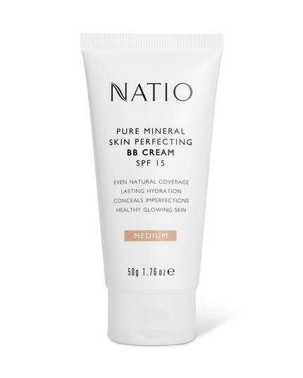 Natio Pure Mineral Skin Perfecting BB Cream SPF 15 Medium 50g
