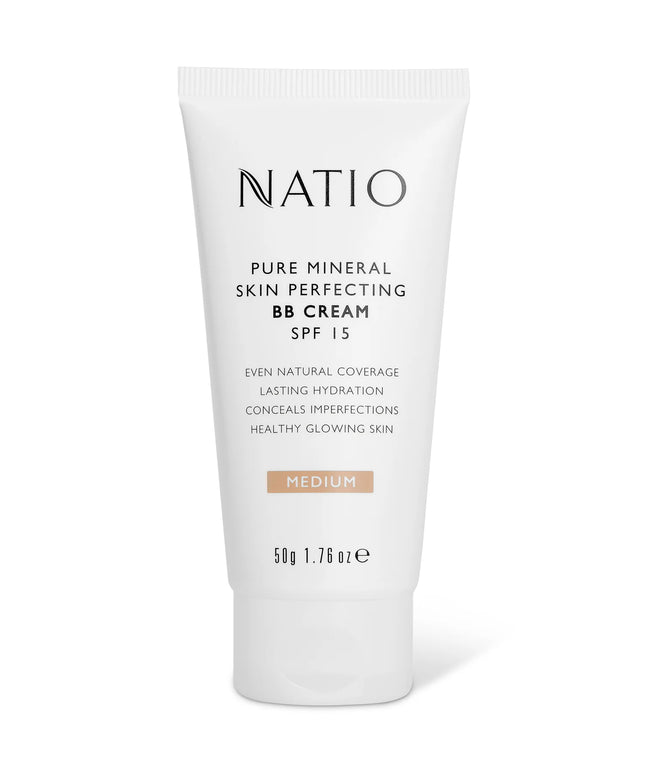 Natio Pure Mineral Skin Perfecting BB Cream SPF 15 Medium 50g