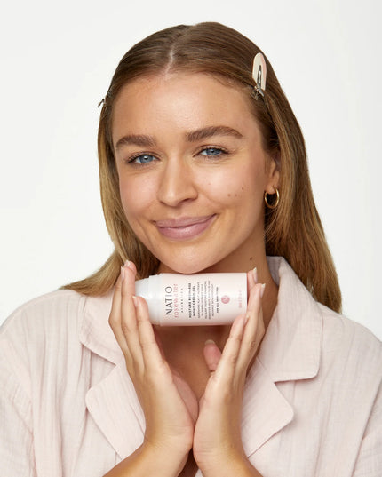 Natio Rosewater Hydration Moisture Recharge Night Cream-Gel 80ml