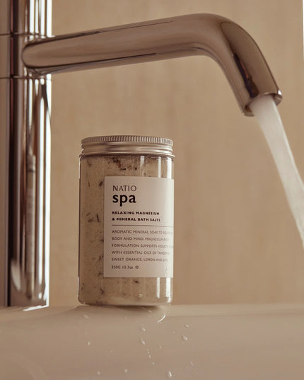 Natio Spa Relaxing Magnesium & Mineral Bath Salts 350g