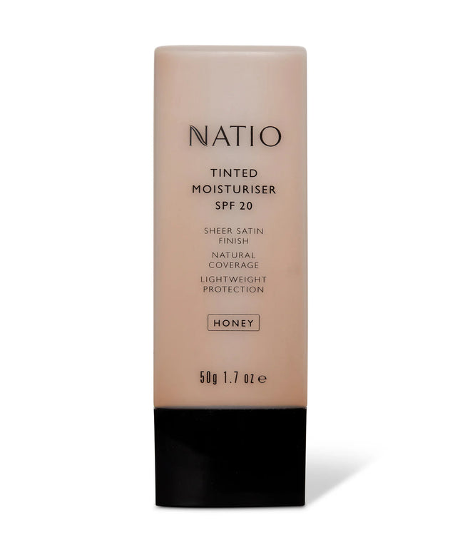 Natio Tinted Moisturiser SPF 20 Honey 50ml