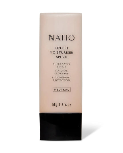 Natio Tinted Moisturiser SPF 20 Neutral 50ml